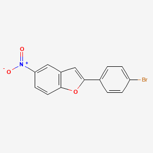 2-(4-Bromophenyl)-5-nitro-1-benzofuran