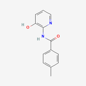 molecular formula C13H12N2O2 B13876557 N-(3-hydroxypyridin-2-yl)-4-methylbenzamide 