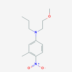 Benzenamine, N-(2-methoxyethyl)-3-methyl-4-nitro-N-propyl-