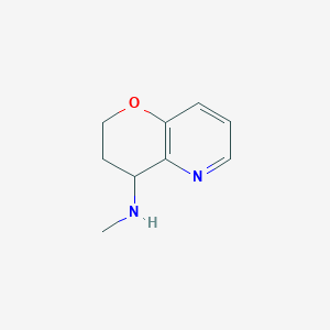 N-methyl-3,4-dihydro-2H-pyrano[3,2-b]pyridin-4-amine