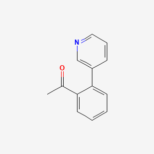 1-[2-(Pyridin-3-yl)phenyl]ethanone