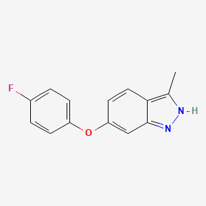 6-(4-Fluorophenoxy)-3-methyl-1h-indazole