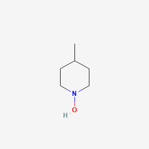 molecular formula C6H13NO B13876670 1-Hydroxy-4-methyl-piperidine CAS No. 42164-95-4