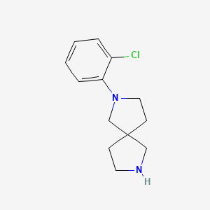 2-(2-Chlorophenyl)-2,7-diazaspiro[4.4]nonane