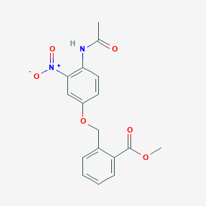 Methyl 2-{[4-(acetylamino)-3-nitrophenoxy]methyl}benzoate