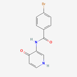 4-bromo-N-(4-oxo-1H-pyridin-3-yl)benzamide