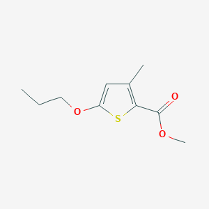 Methyl 3-methyl-5-propoxythiophene-2-carboxylate