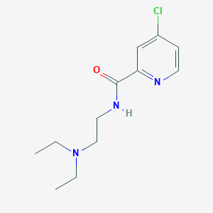 4-chloro-N-[2-(diethylamino)ethyl]pyridine-2-carboxamide