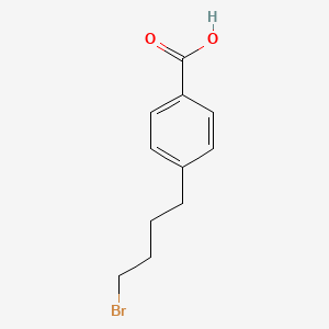 molecular formula C11H13BrO2 B13877051 4-(4-Bromobutyl)benzoic acid CAS No. 7377-04-0