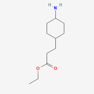 Ethyl 3-(4-aminocyclohexyl)propanoate