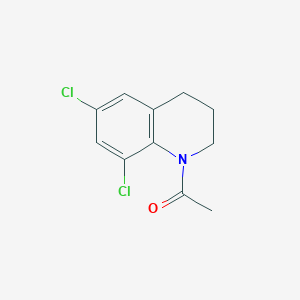 1-(6,8-dichloro-3,4-dihydro-2H-quinolin-1-yl)ethanone