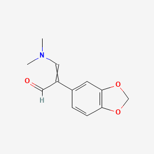 2-(1,3-Benzodioxol-5-yl)-3-(dimethylamino)prop-2-enal