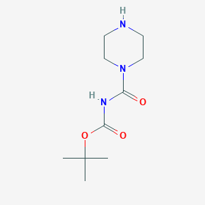 tert-butyl N-(piperazine-1-carbonyl)carbamate