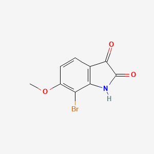 7-Bromo-6-methoxyindoline-2,3-dione