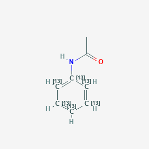 molecular formula C₂¹³C₆H₉NO B138772 乙酰苯胺-13C6 CAS No. 201741-03-9