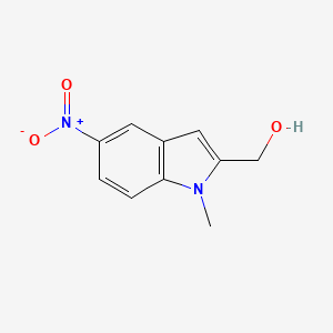 (1-methyl-5-nitro-1H-indol-2-yl)methanol