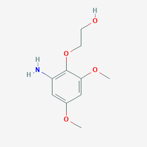 2-(2-Amino-4,6-dimethoxyphenoxy)ethanol