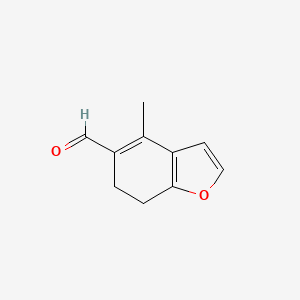 4-Methyl-6,7-dihydro-1-benzofuran-5-carbaldehyde