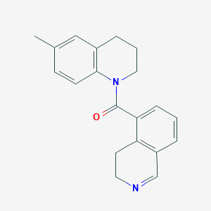 3,4-dihydroisoquinolin-5-yl-(6-methyl-3,4-dihydro-2H-quinolin-1-yl)methanone