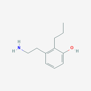 3-(2-Aminoethyl)-2-propylphenol