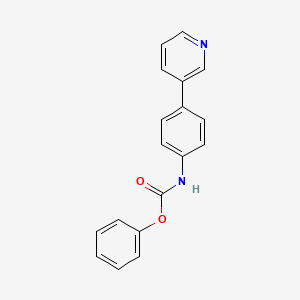 phenyl N-(4-pyridin-3-ylphenyl)carbamate