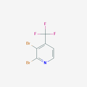 B1387734 2,3-Dibromo-4-(trifluoromethyl)pyridine CAS No. 1099598-01-2