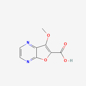 7-Methoxyfuro[2,3-b]pyrazine-6-carboxylic acid