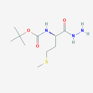 tert-butyl [(1S)-1-(hydrazinocarbonyl)-3-(methylthio)propyl]carbamate