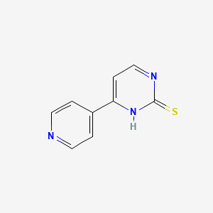 4-pyridin-4-ylpyrimidine-2(1H)-thione