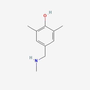 2,6-Dimethyl-4-[(methylamino)methyl]phenol