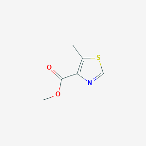 molecular formula C6H7NO2S B1387753 Methyl 5-methylthiazole-4-carboxylate CAS No. 68751-05-3
