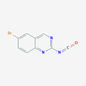 6-Bromo-2-isocyanatoquinazoline