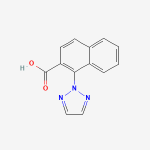 1-[1,2,3]Triazol-2-yl-naphthalene-2-carboxylic acid