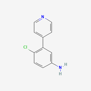 4-Chloro-3-pyridin-4-ylaniline