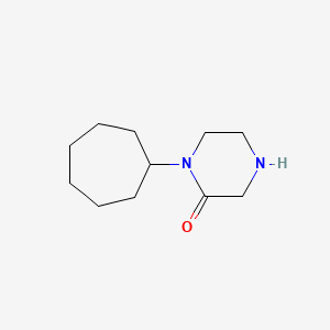 1-Cycloheptylpiperazin-2-one