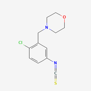 4-[(2-Chloro-5-isothiocyanatophenyl)methyl]morpholine