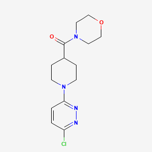 4-{[1-(6-Chloropyridazin-3-yl)piperidin-4-yl]carbonyl}morpholine
