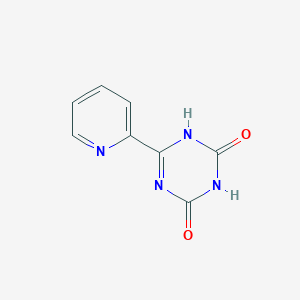 6-pyridin-2-yl-1H-1,3,5-triazine-2,4-dione