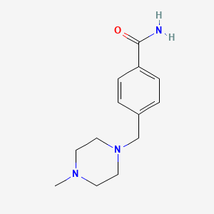 4-[(4-Methylpiperazin-1-yl)methyl]benzamide