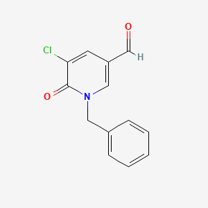 1-Benzyl-5-chloro-6-oxo-1,6-dihydro-3-pyridinecarbaldehyde
