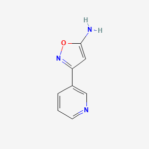 3-(Pyridin-3-yl)-1,2-oxazol-5-amine