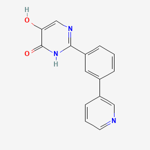 5-hydroxy-2-(3-pyridin-3-ylphenyl)-1H-pyrimidin-6-one