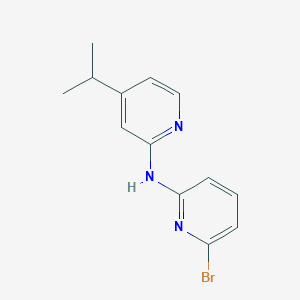 6-bromo-N-(4-propan-2-ylpyridin-2-yl)pyridin-2-amine