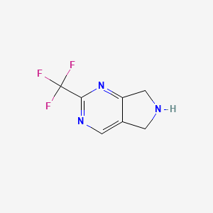 2-(trifluoromethyl)-6,7-dihydro-5H-pyrrolo[3,4-d]pyrimidine