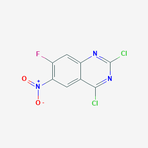 2,4-Dichloro-7-fluoro-6-nitroquinazoline