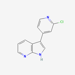 3-(2-chloropyridin-4-yl)-1H-pyrrolo[2,3-b]pyridine