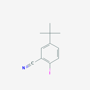 5-Tert-butyl-2-iodobenzonitrile