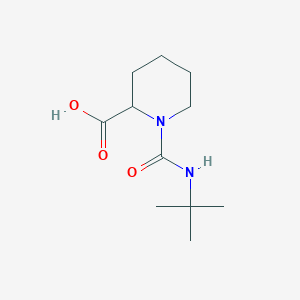 1-(Tert-butylcarbamoyl)piperidine-2-carboxylic acid