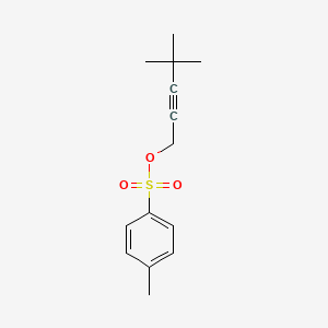 4,4-Dimethylpent-2-ynyl 4-methylbenzenesulfonate