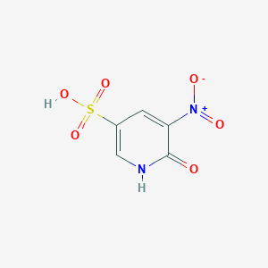 5-nitro-6-oxo-1H-pyridine-3-sulfonic acid